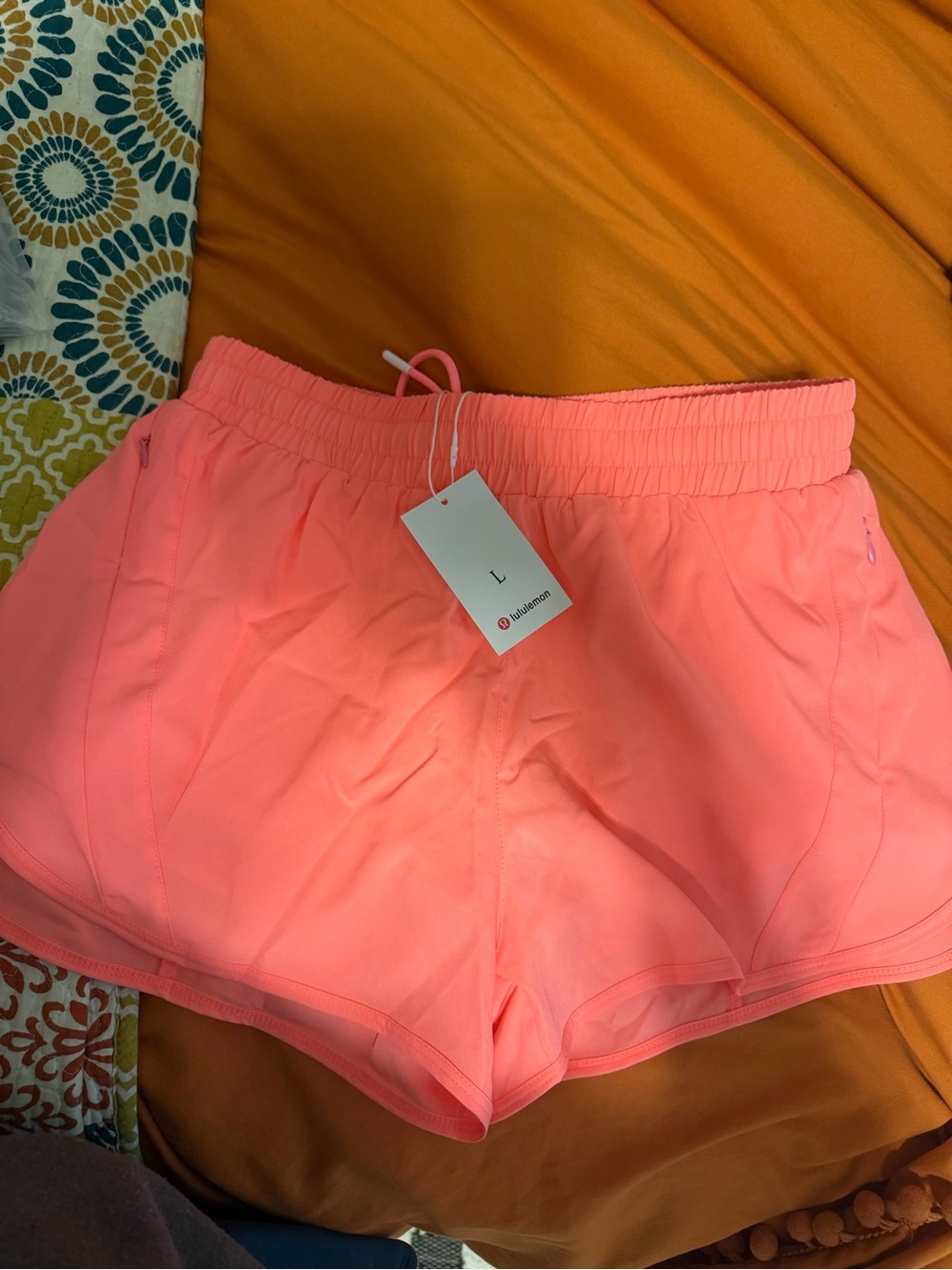 lululemon athletica Coral Pink Women's Athletic Shorts